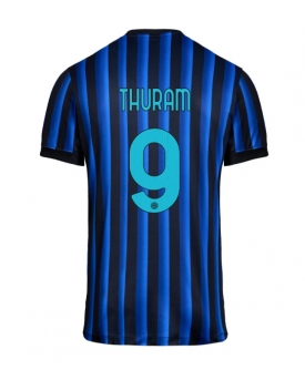 Inter Milan Marcus Thuram #9 Maglia Gara Casa Repliche 2025-26 Maniche Corte
